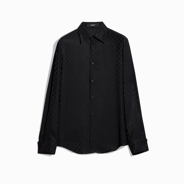 GG fluid fabric shirt