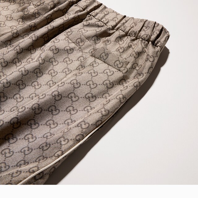 Printed silk twill shorts - image 4