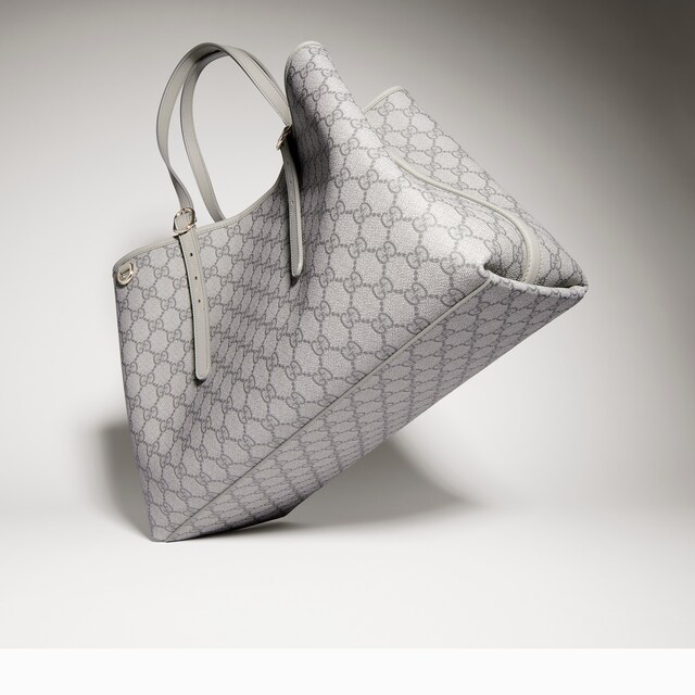 GG Emblem large tote bag - image 3