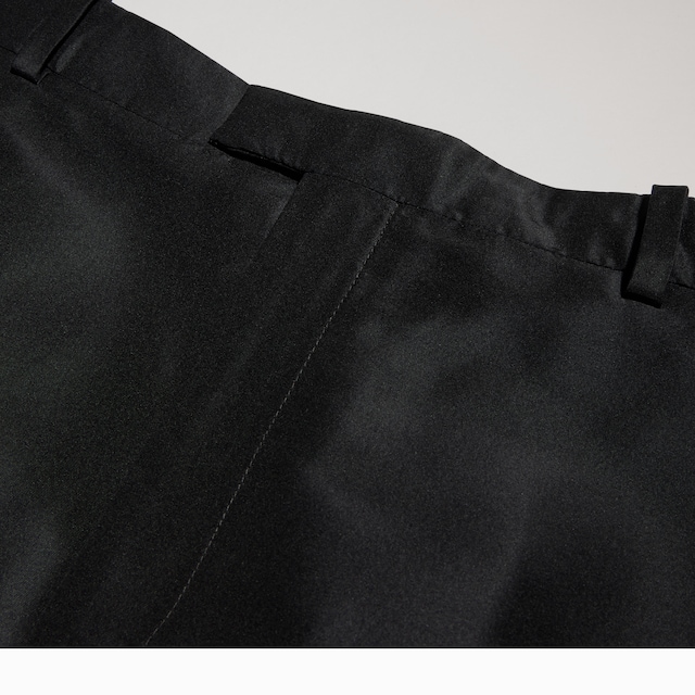 Fine silk faille pants