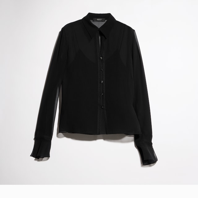 Light silk georgette shirt