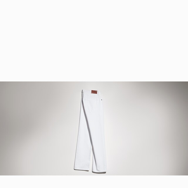Cotton denim pants - image 2