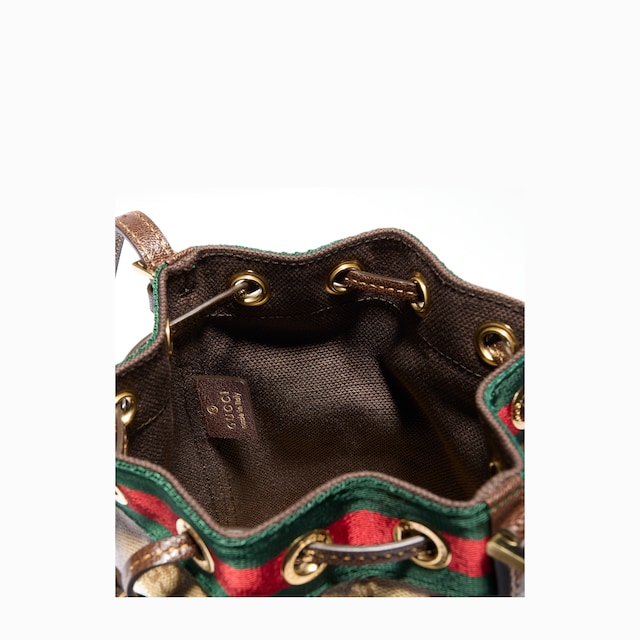 Mini bucket bag with Web - image 5