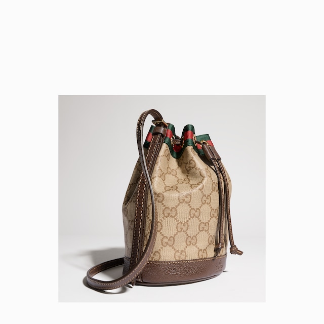 Mini bucket bag with Web - image 2