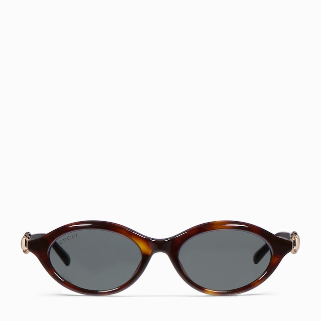Oval-frame sunglasses