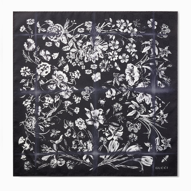 Cotton silk jacquard pocket square