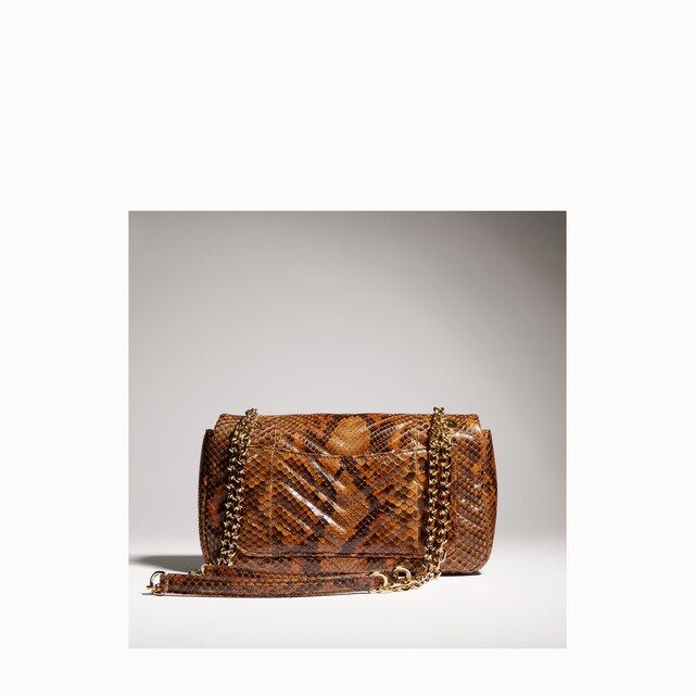GG Marmont python medium shoulder bag - image 4