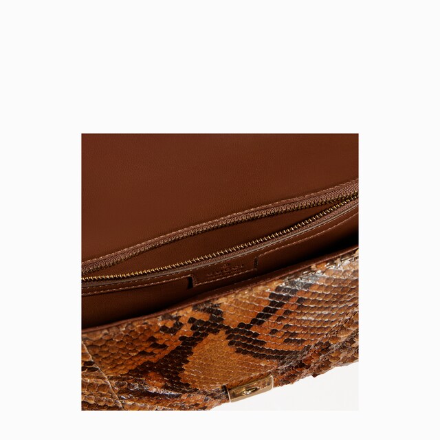 GG Marmont python medium shoulder bag - image 3