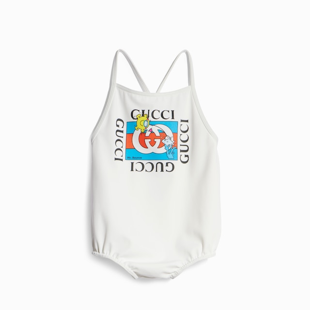 Costume neonato in jersey con stampa