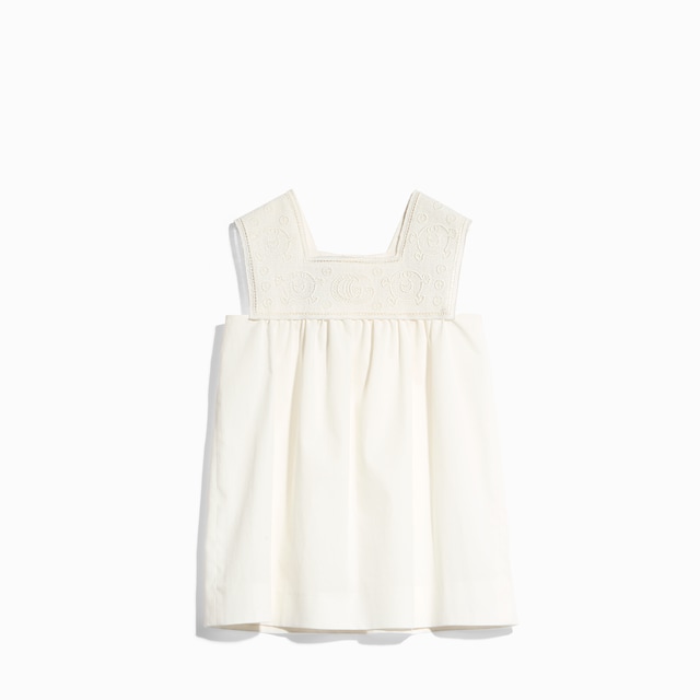 Baby cotton poplin dress