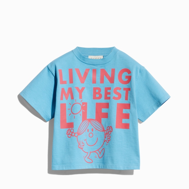 Children's cotton T-shirt with print