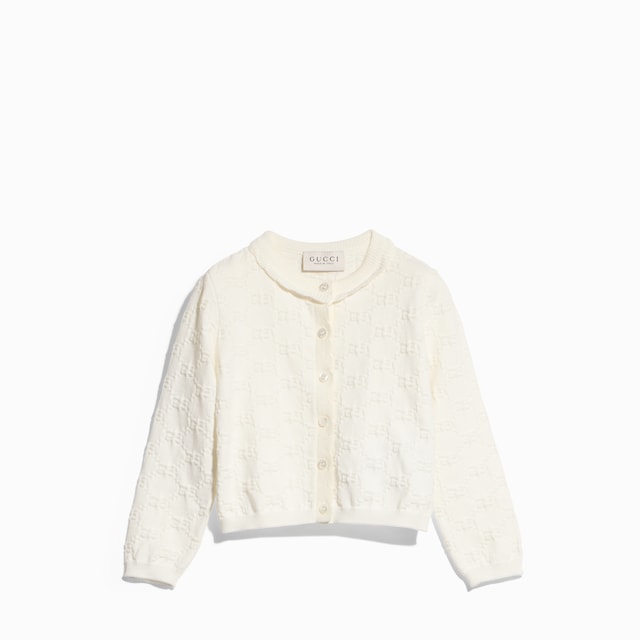 Baby GG cotton cardigan