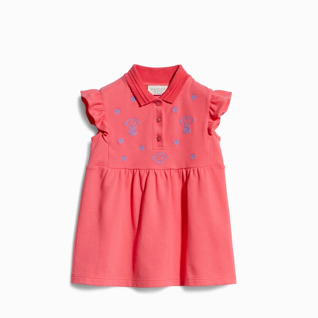 Baby cotton piquet dress