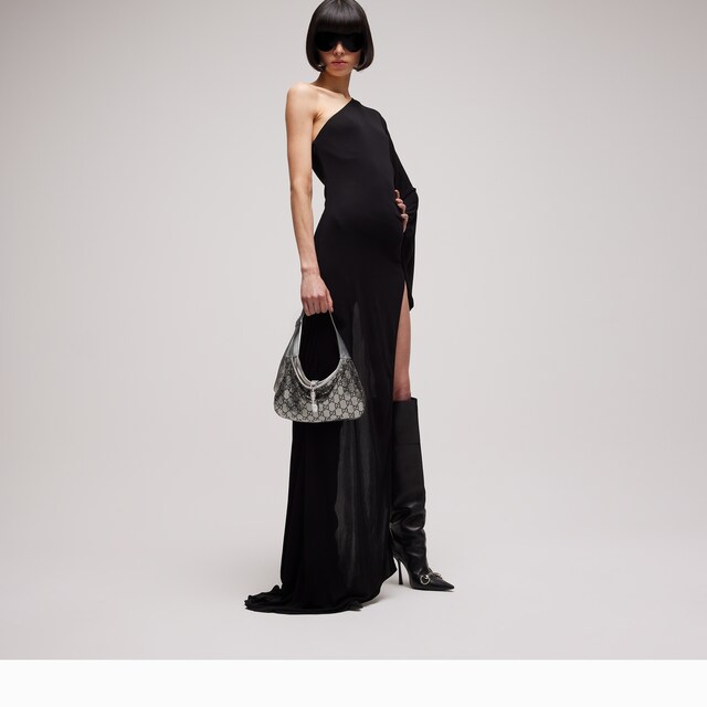 Jackie Slim metallic evening bag - image 2