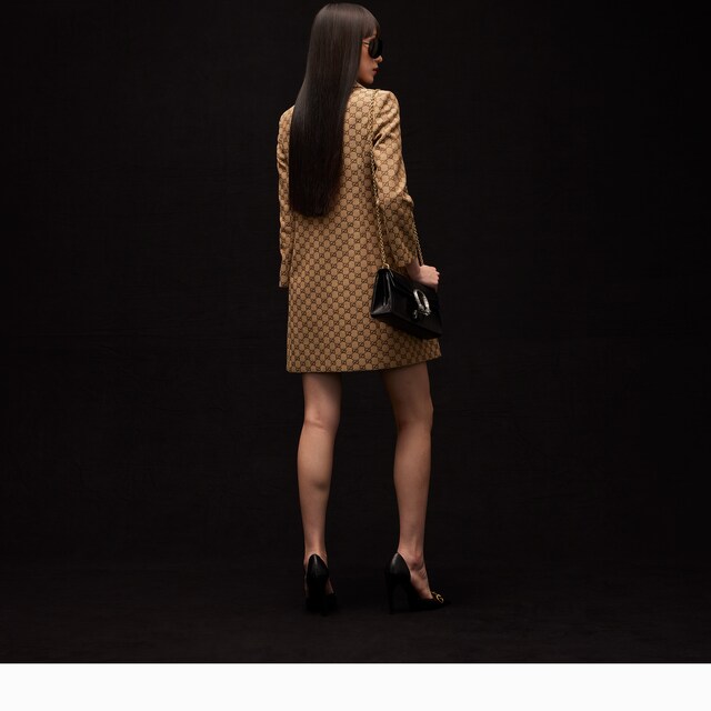 GG cotton canvas coat - image 5