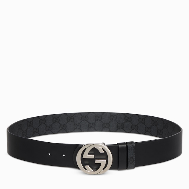 Reversible belt with Interlocking G buckle