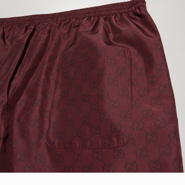 Printed polyester poplin swim shorts - image 3