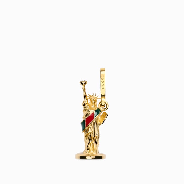 Statue of Liberty motif charm