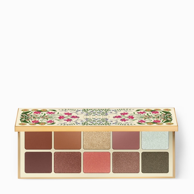 Limited-Edition Flora Eye palette, 01 Sunset Orchid