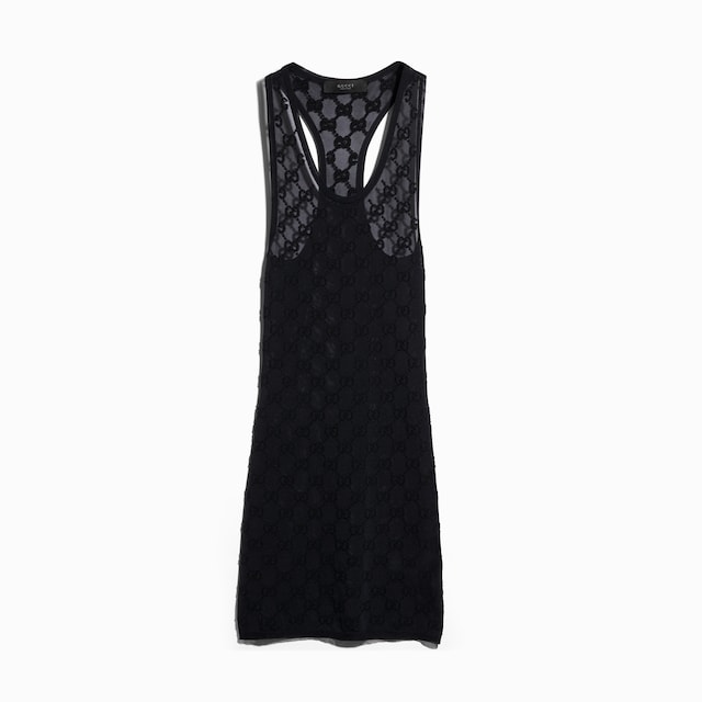 Fine crêpe viscose dress