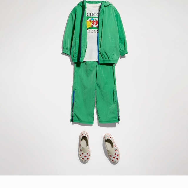 Children's nylon froissé jacket