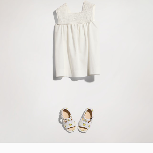 〔ベビー〕コットンポプリン ドレス