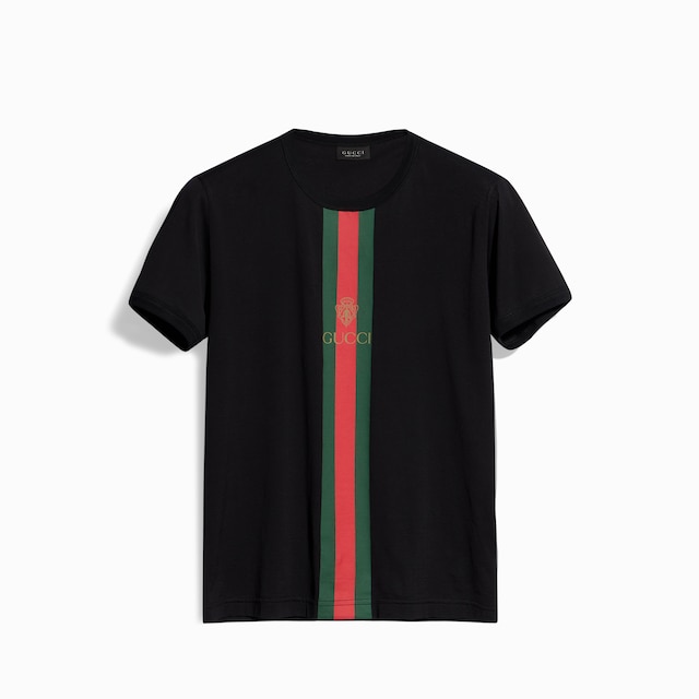 Cotton jersey T-shirt with print