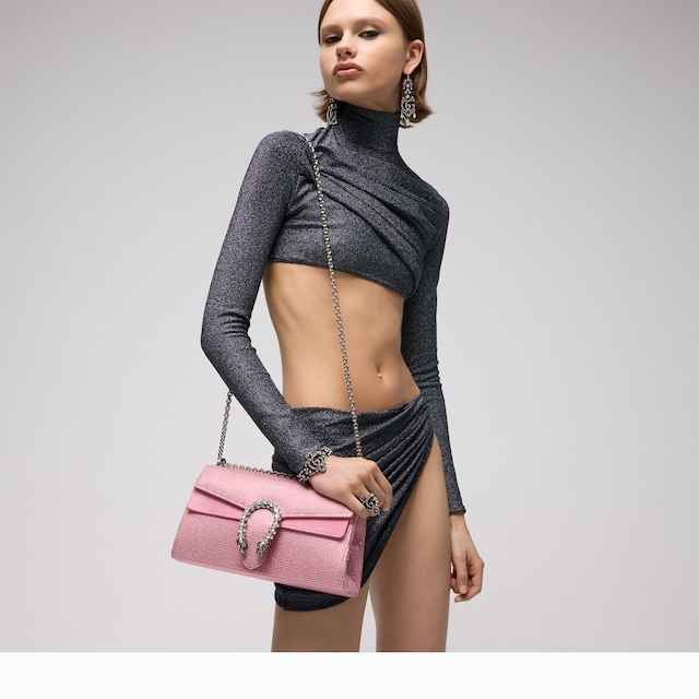 Dionysus Crystal Medium Shoulder Bag
