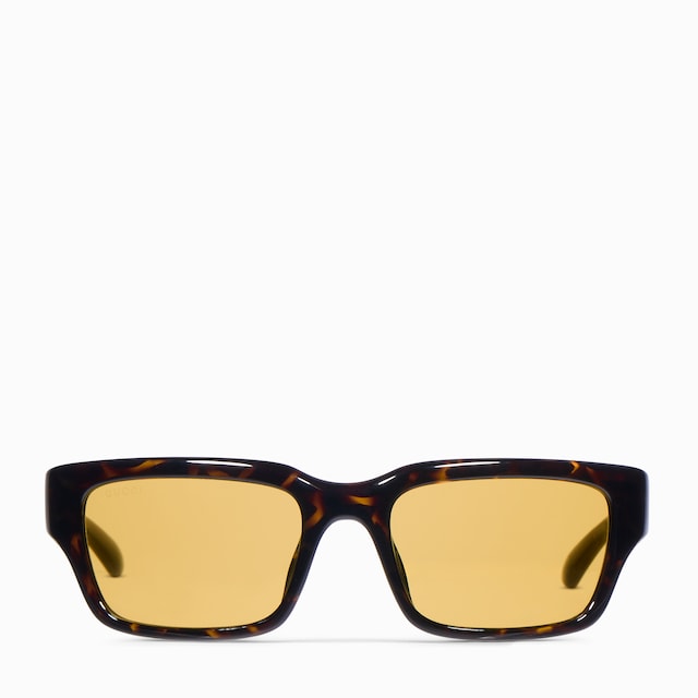 Rectangular-frame sunglasses