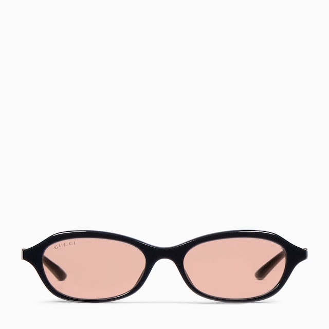 Oval-frame sunglasses