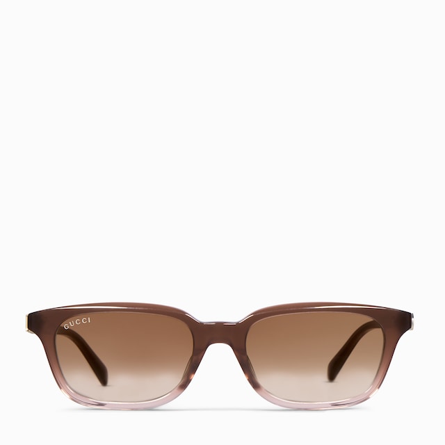 Rectangular-frame sunglasses