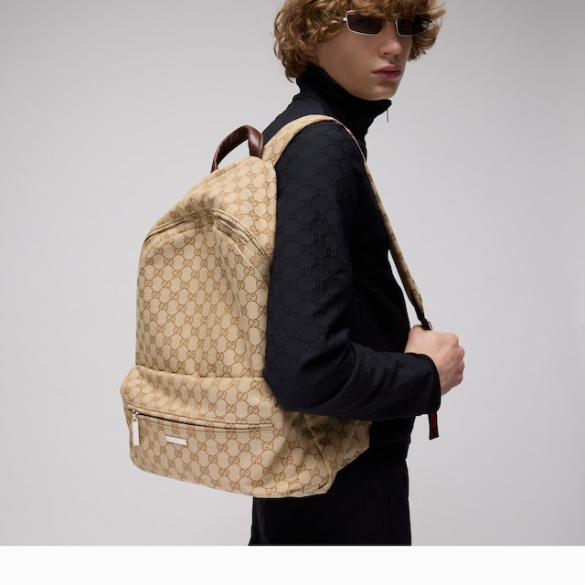 Large Gucci Tag backpack