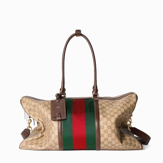 Sac de voyage GG de taille moyenne avec bande Web