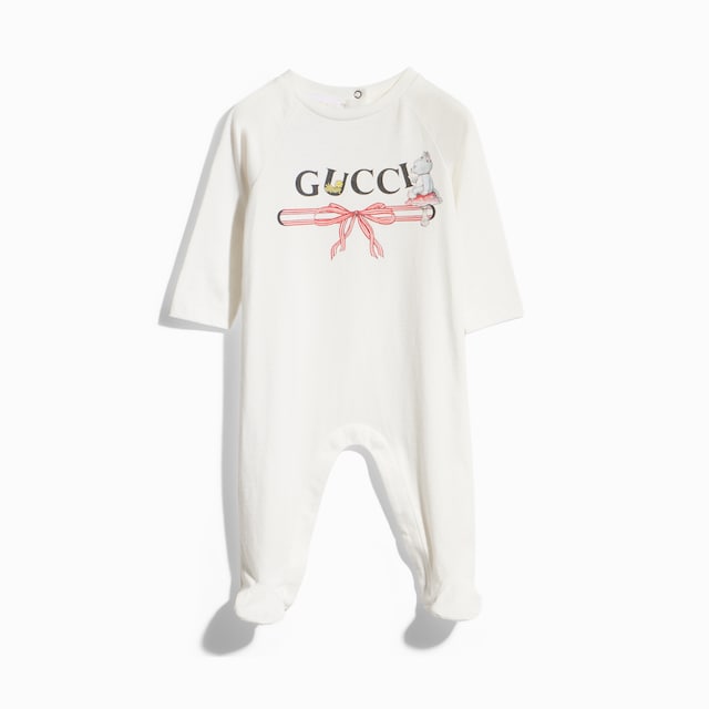 Combinaison pour bébé en coton avec imprimé