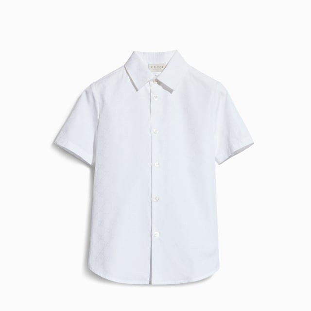 Children's GG poplin shirt
