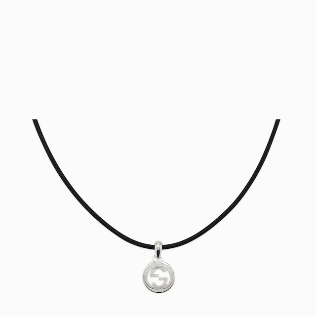 Gucci Interlocking magnetic cord necklace