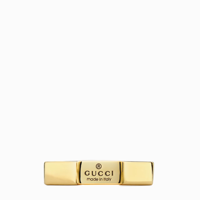 Bague carrée Gucci Trademark
