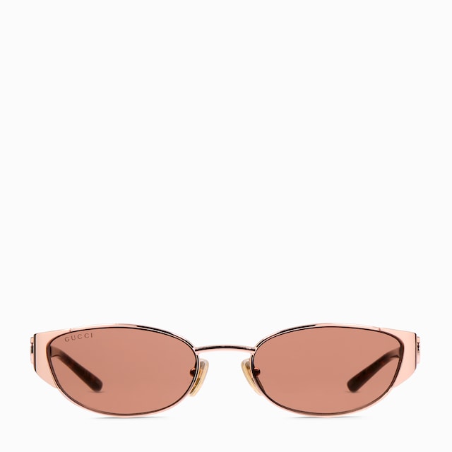 Oval-frame sunglasses