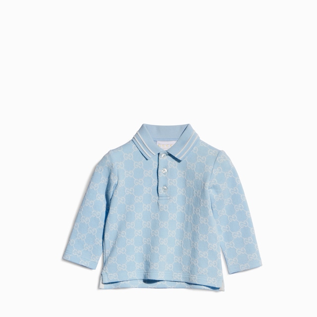 Baby GG cotton polo shirt