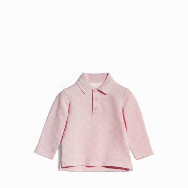 Baby GG cotton polo shirt