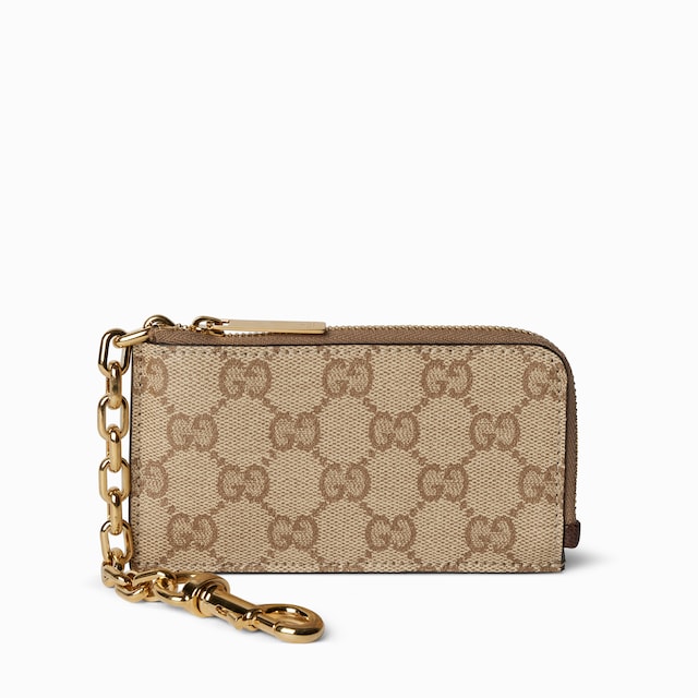 Funda de llaves con cremallera Gucci Essence Classic