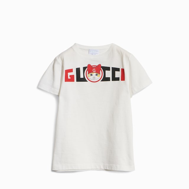 Children's cotton T-shirt with print