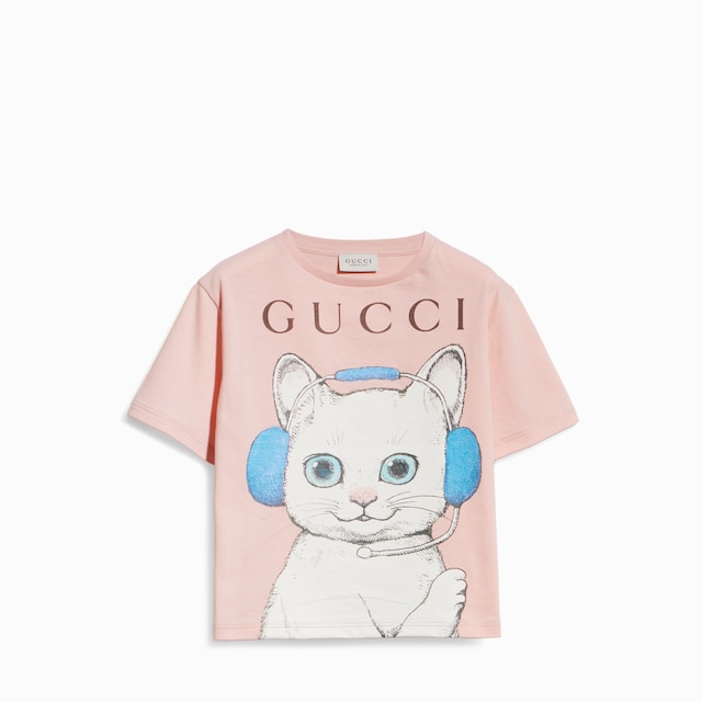 Children's cotton T-shirt with print