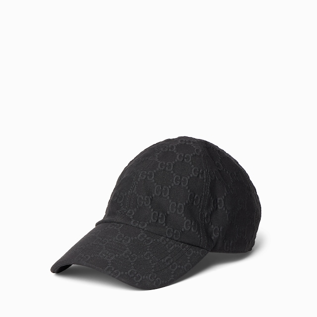 Casquette de baseball en jersey GG embossé