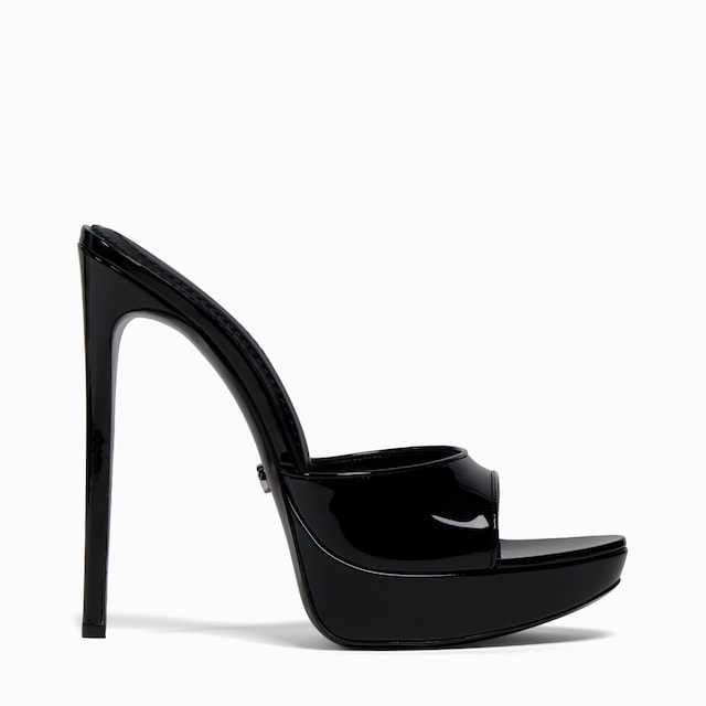 Women's stiletto slide sandal