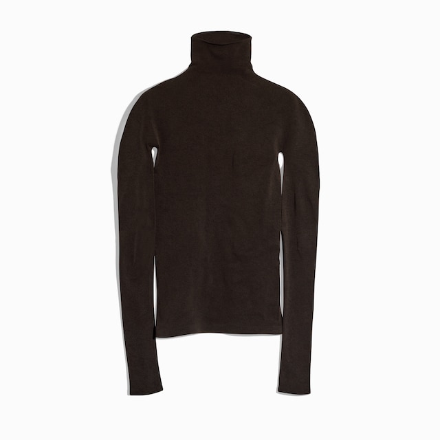 Seamless stretch nylon jersey top