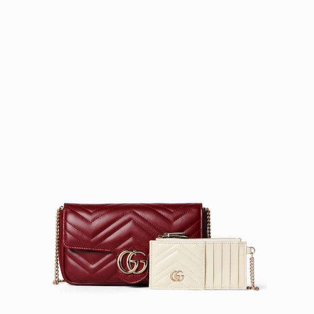 Bolso de hombro GG Marmont tamaño pequeño