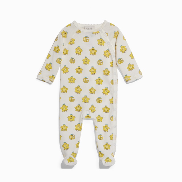 Combinaison pour bébé en coton avec imprimé