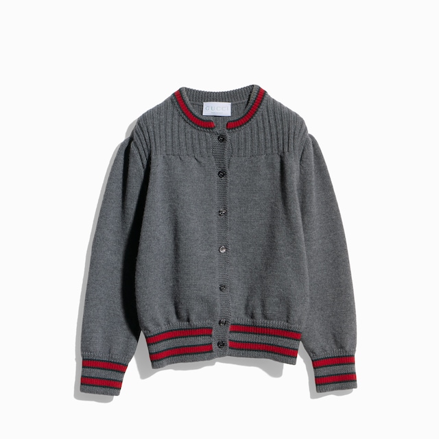 Children's wool cardigan
