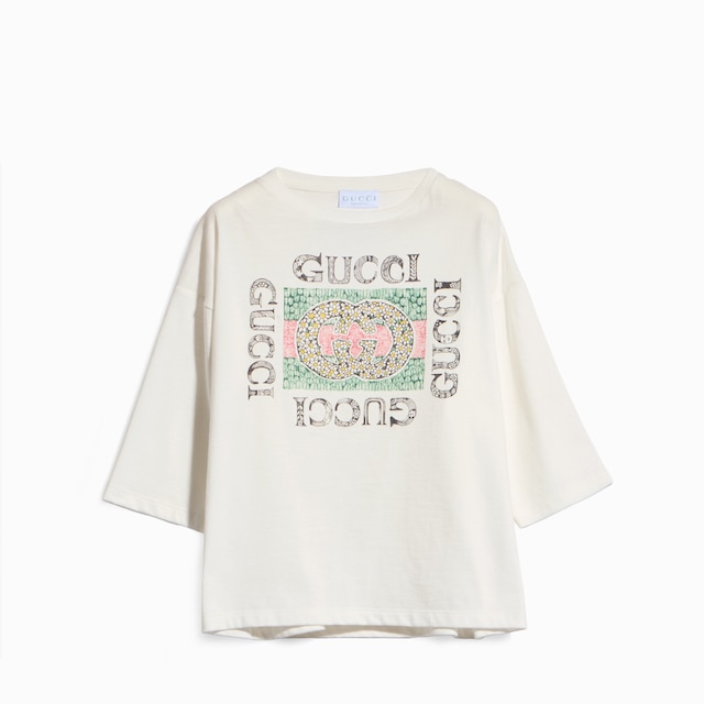 Children's cotton T-shirt with print